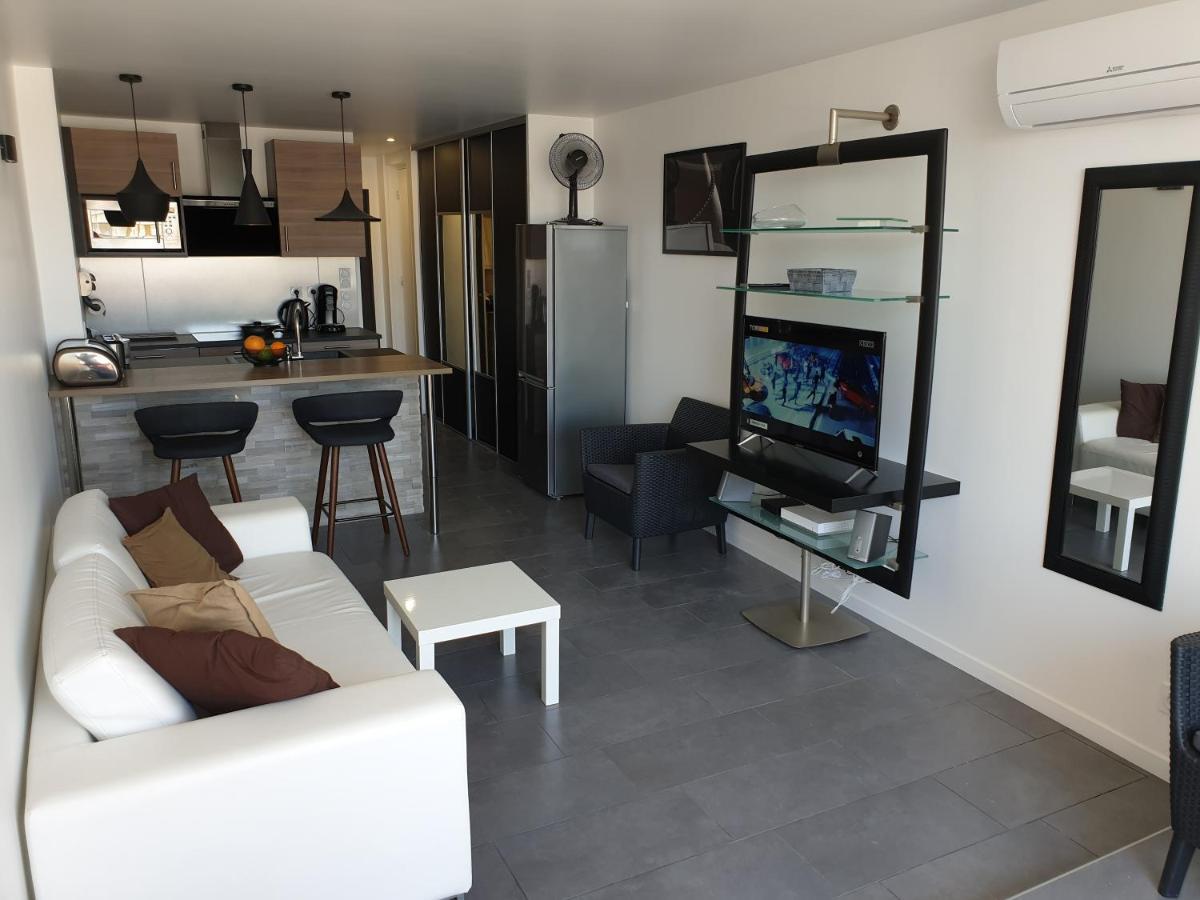 207 Cap D'Agde Naturiste Grand T2 De Standing Avec Garage Esterno foto