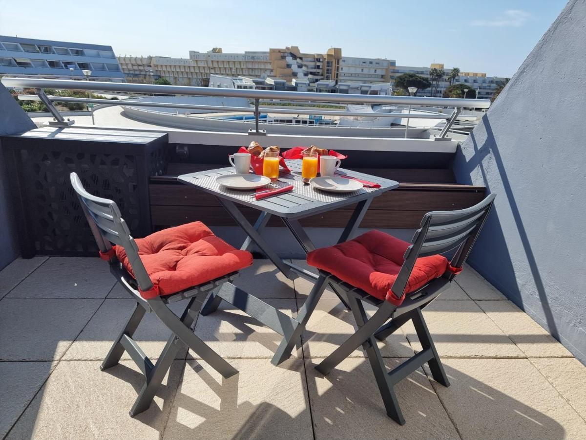 207 Cap D'Agde Naturiste Grand T2 De Standing Avec Garage Esterno foto